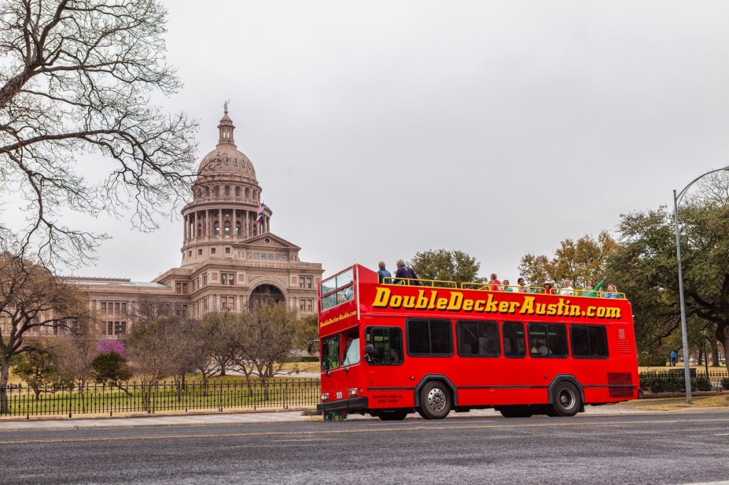Double Decker Bus Tours of Austin