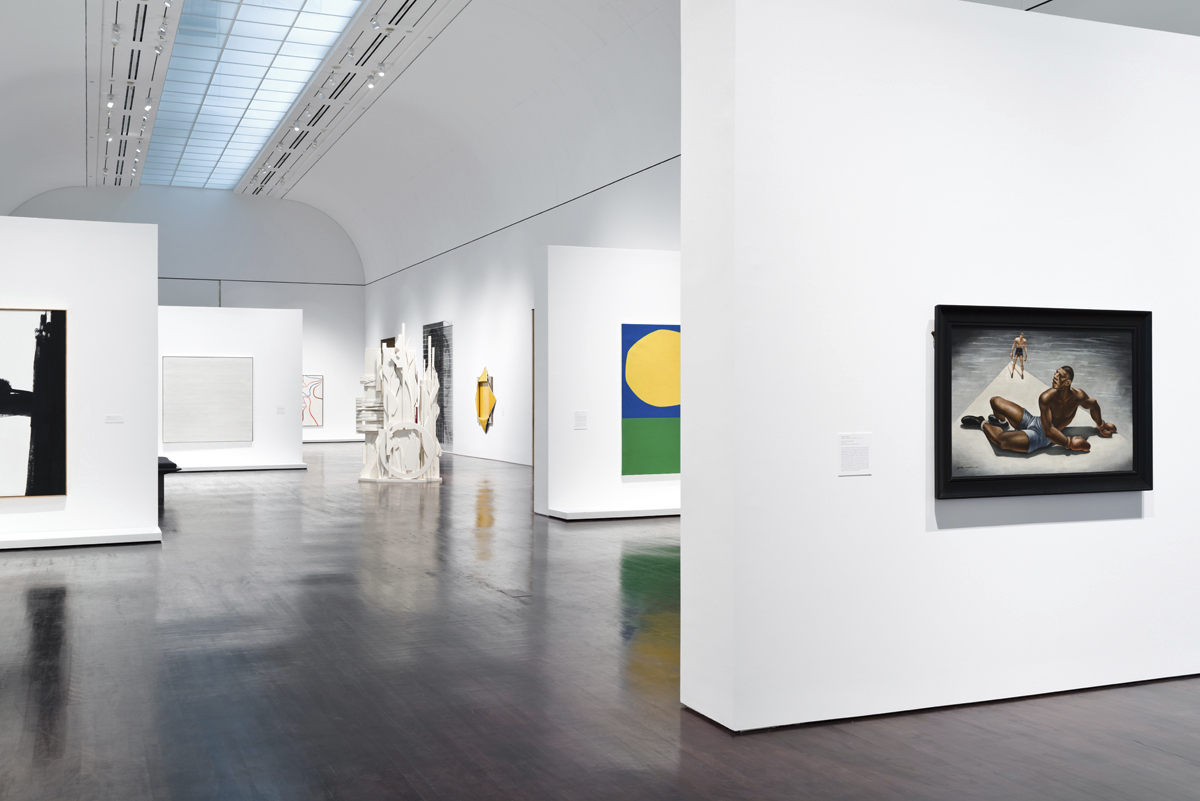 Installation view of Modern and Contemporary American Art galleryBlanton Museum of Art, The University of Texas at Austin