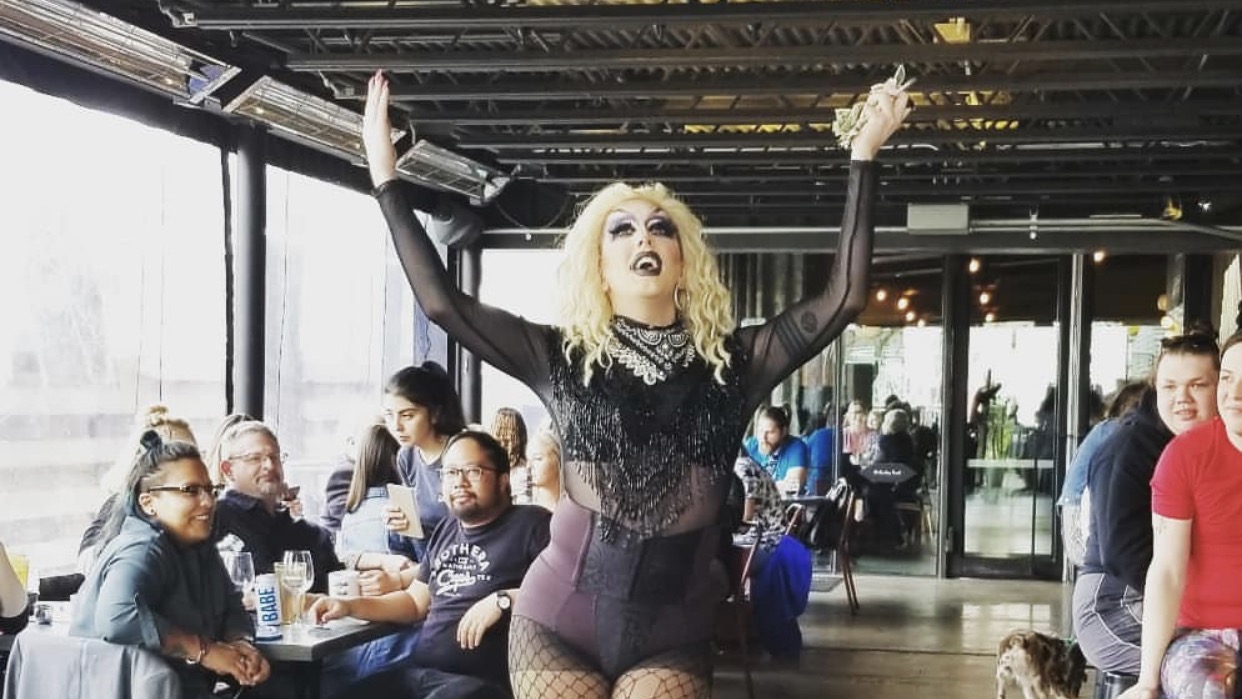 Wildly entertaining at Irene's - Drag Brunch is the last Saturday of each month,