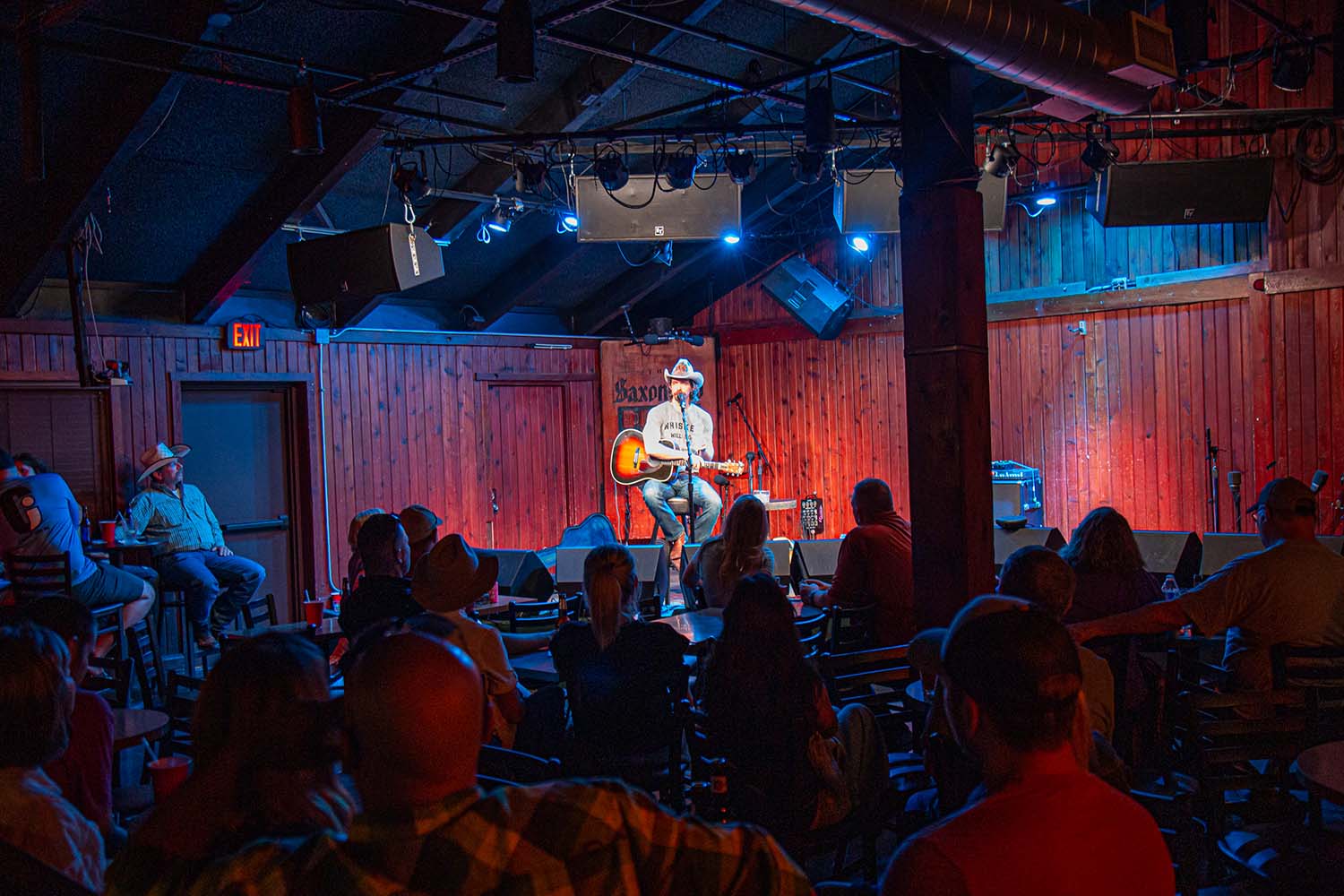 Zach Williams at Saxon Pub on South Lamar