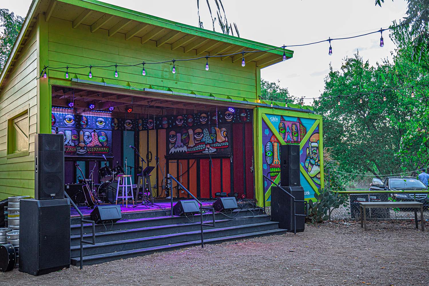The Far Out Lounge and Stage - Way South Austin bar and live music venue